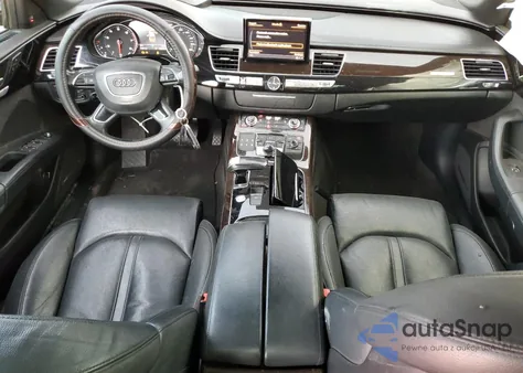 2017 Audi A8 L Quattro z USA, uszkodzony, nr VIN WAU44AFD2HN011986